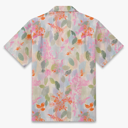 Pastel Bloom Resort Camp Shirt