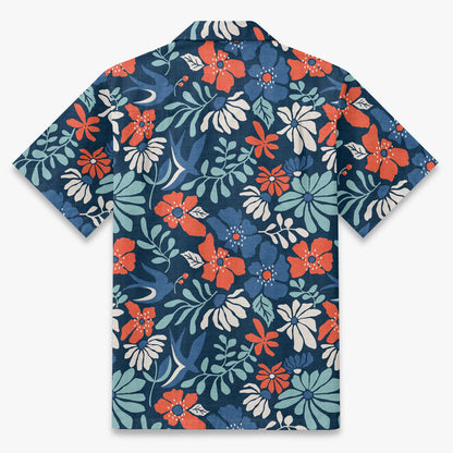 Midnight Garden Escape Camp Shirt