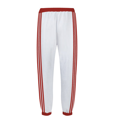 Rapper Boy Print Elastic Waist Sports Sweatshirt Pants