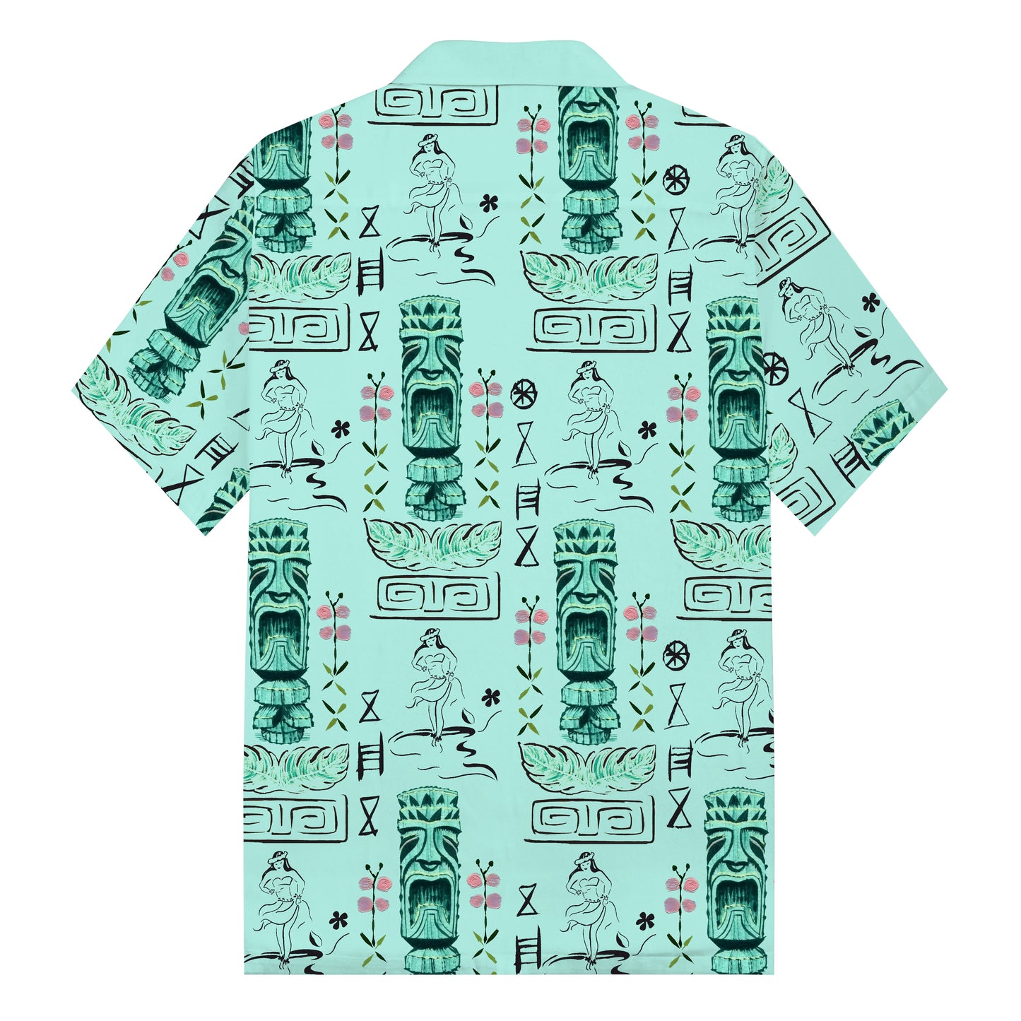 Lucky Tiki Aloha Collar Short Sleeve Shirt