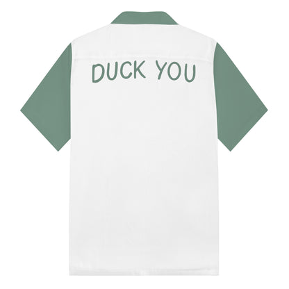 Summer Personalized Animal Men's Camp Collar Short Sleeve Shirt