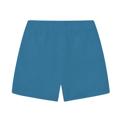 Blue Funny Duck DUCK YOU  Elastic Waistband Summer Casual Shorts