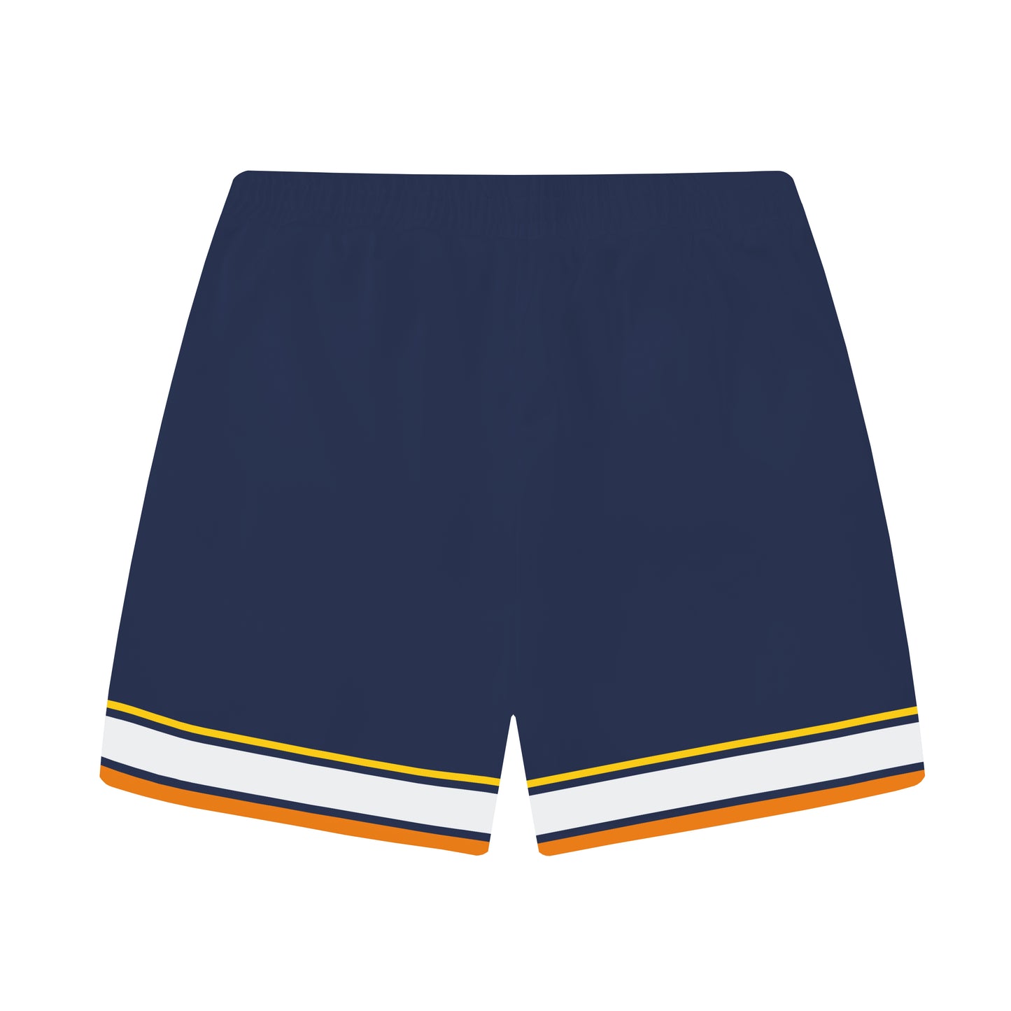 Men's Personalized Letter Print  Elastic Waistband Summer Casual Shorts
