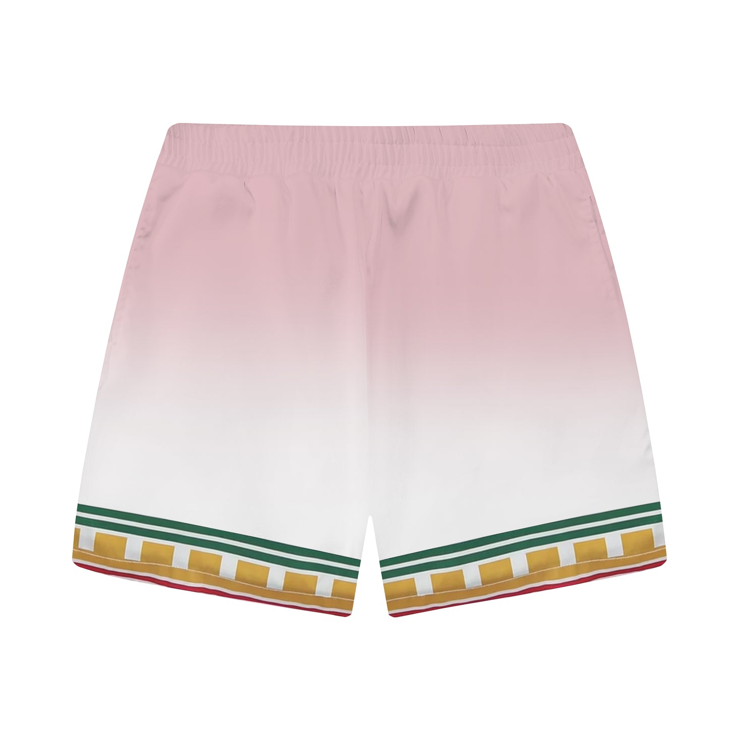 Greek Sacred Fire Elastic Waistband Summer Casual Shorts