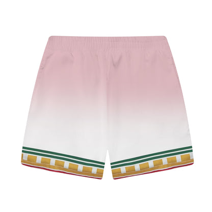 Greek Sacred Fire Elastic Waistband Summer Casual Shorts