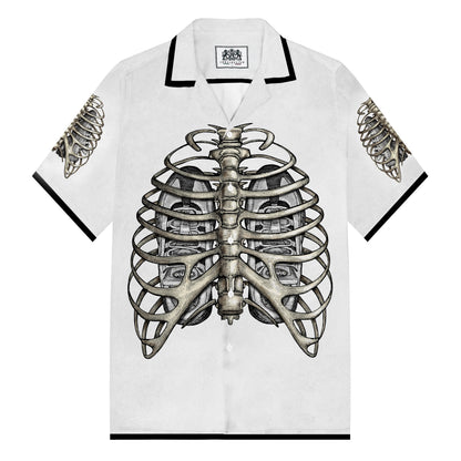 95 Retro Sports Shoes Theme Camp Collar Casual Shirt