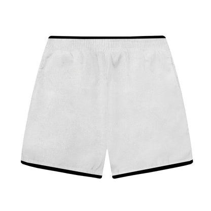 95 Retro Sports Shoes Theme Elastic Waistband Summer Casual Shorts
