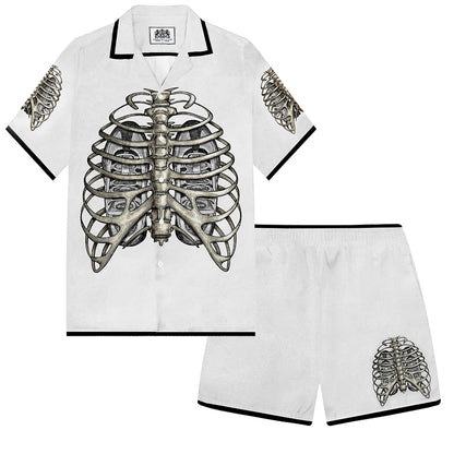 95 Retro Sports Shoes Theme Elastic Waistband Summer Casual Shorts