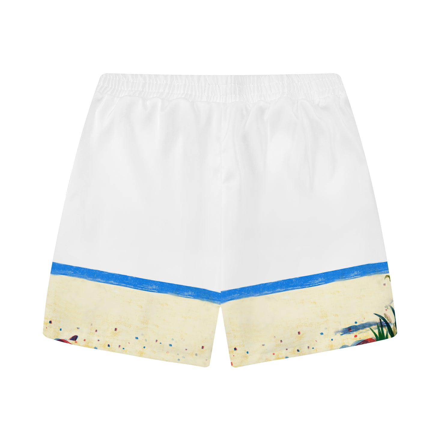 Columbus Discovered The New World Elastic Waistband Summer Casual Shorts