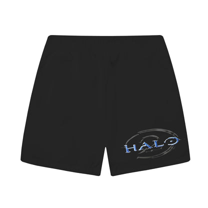 Game HALO Pattern Elastic Waistband Casual Shorts