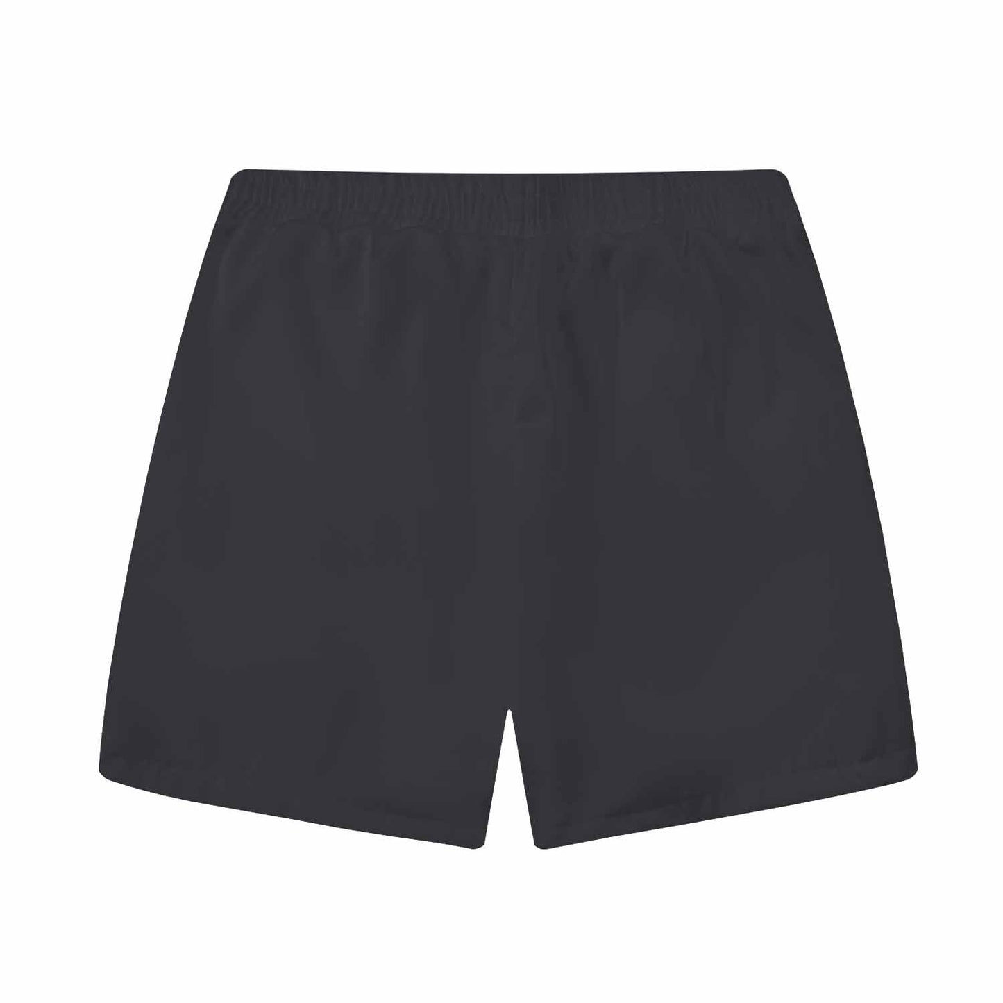Lips Pattern Elastic Waistband Summer Casual Shorts