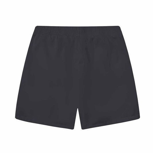 Lips Pattern Elastic Waistband Summer Casual Shorts