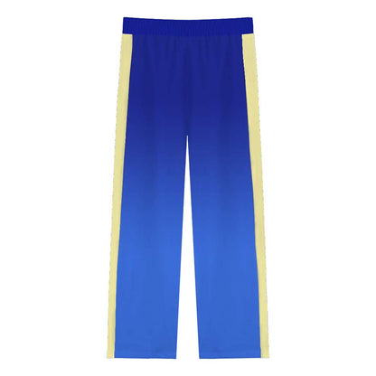 Halloween Retro Graphic Casual Trousers With Elastic Waistband