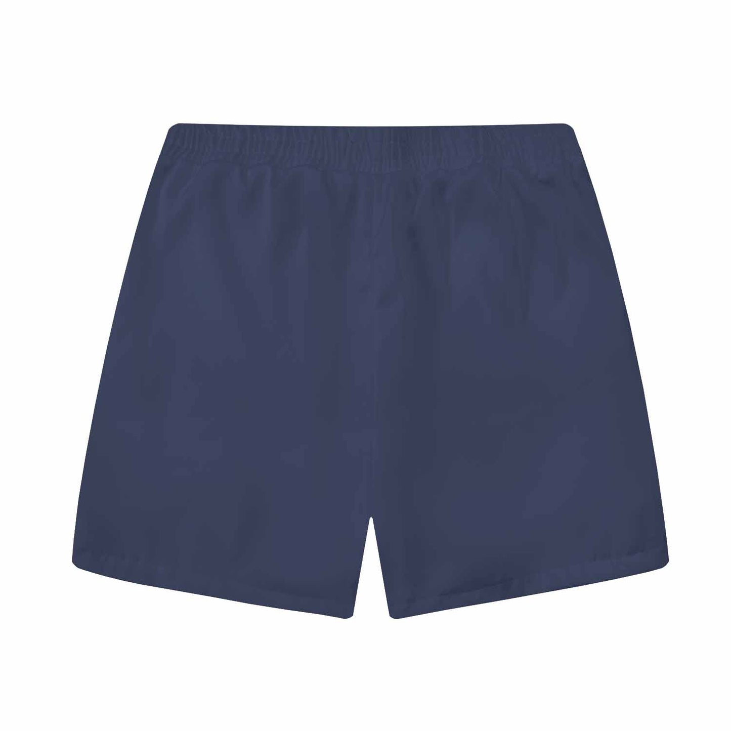 Geometric Square Print Elastic Waistband Summer Casual Shorts