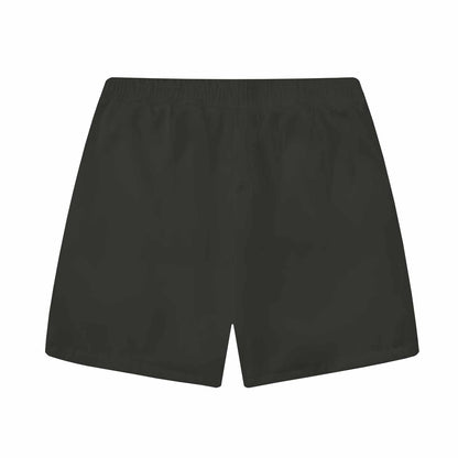 Summer Botanical Print Elastic Waistband Summer Casual Shorts