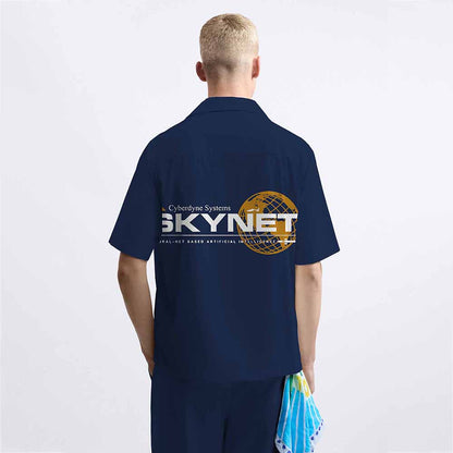 Terminator Skynet Elastic Band Casual Shorts