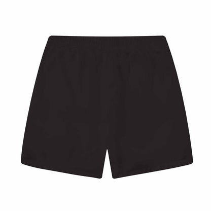 Jungle Plants Leaves Elastic Waistband Summer Casual Shorts