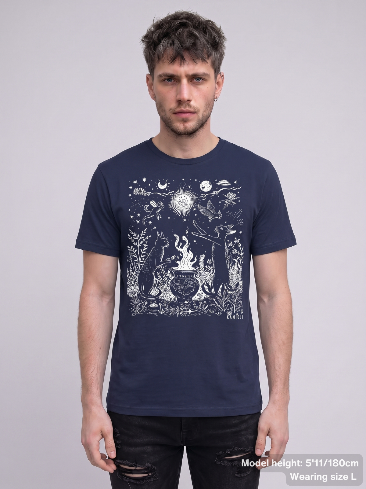 Celestial Cat Coven T-Shirt