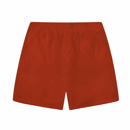 Pink Casual Elastic Waistband Summer Casual Shorts