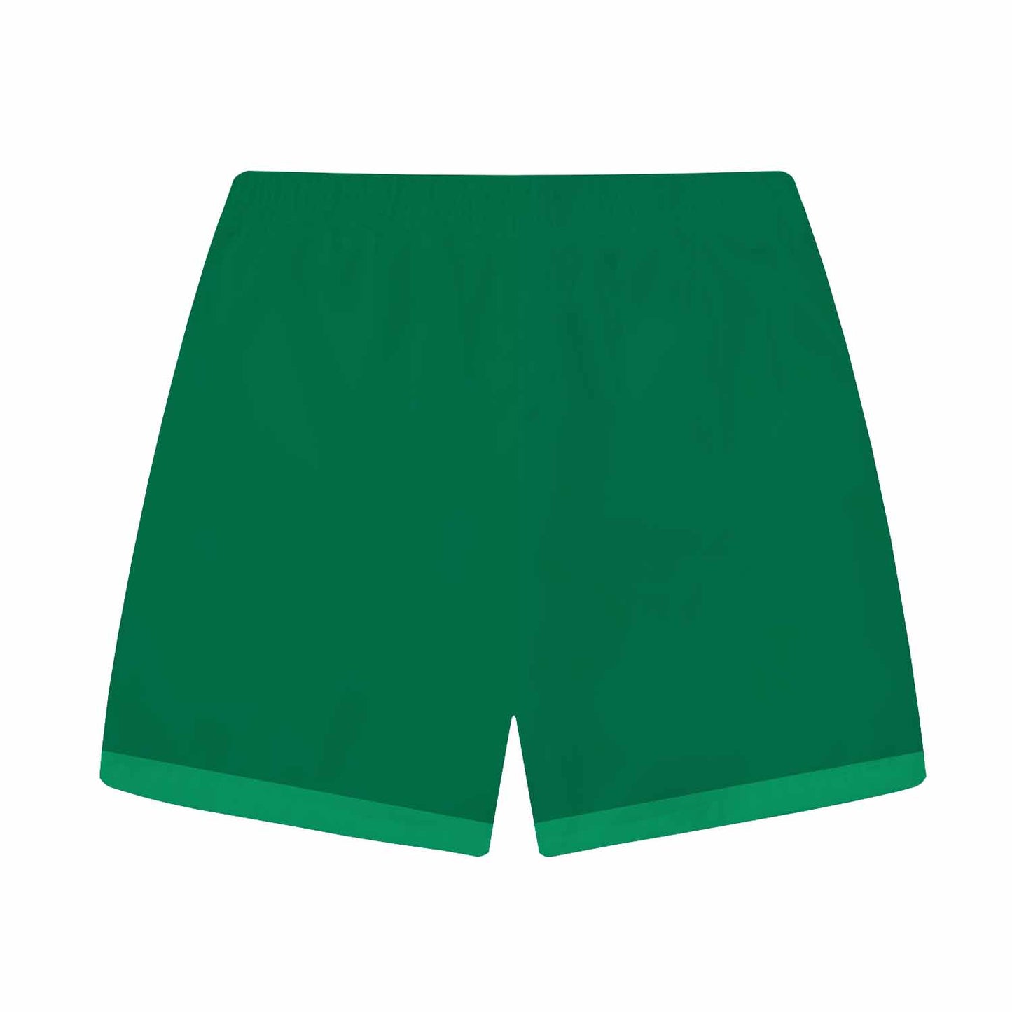 Colorful Fish Print Elastic Waistband Summer Casual Shorts