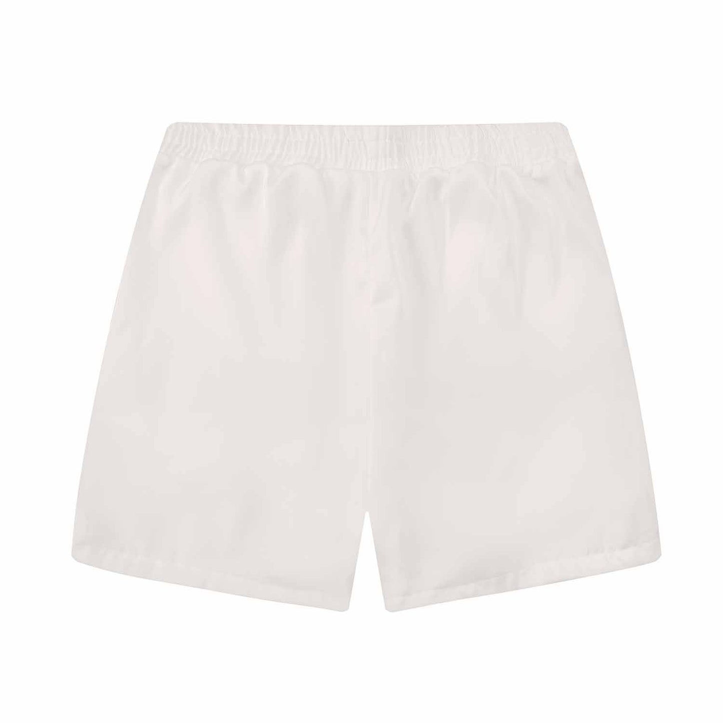Abstract Painting Leopard Print Elastic Band Casual Shorts