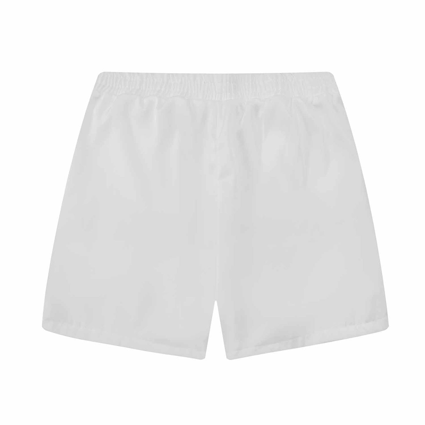 Abstract Painting Leopard Print Elastic Band Casual Shorts
