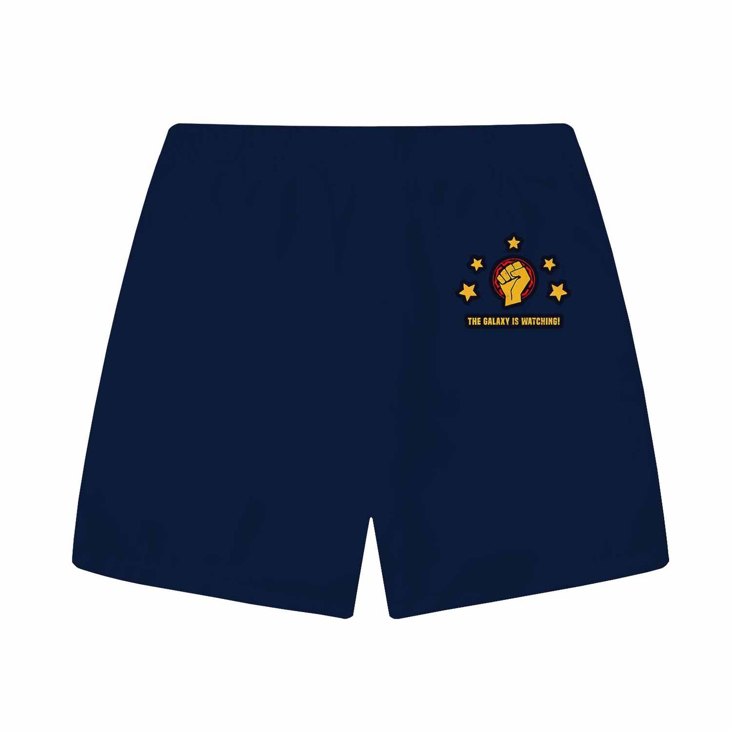Ghorman Resistance Elastic Waistband Casual Shorts