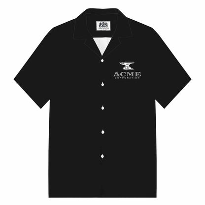 Acme Corporation Camp Collar Short Sleeve Shirt