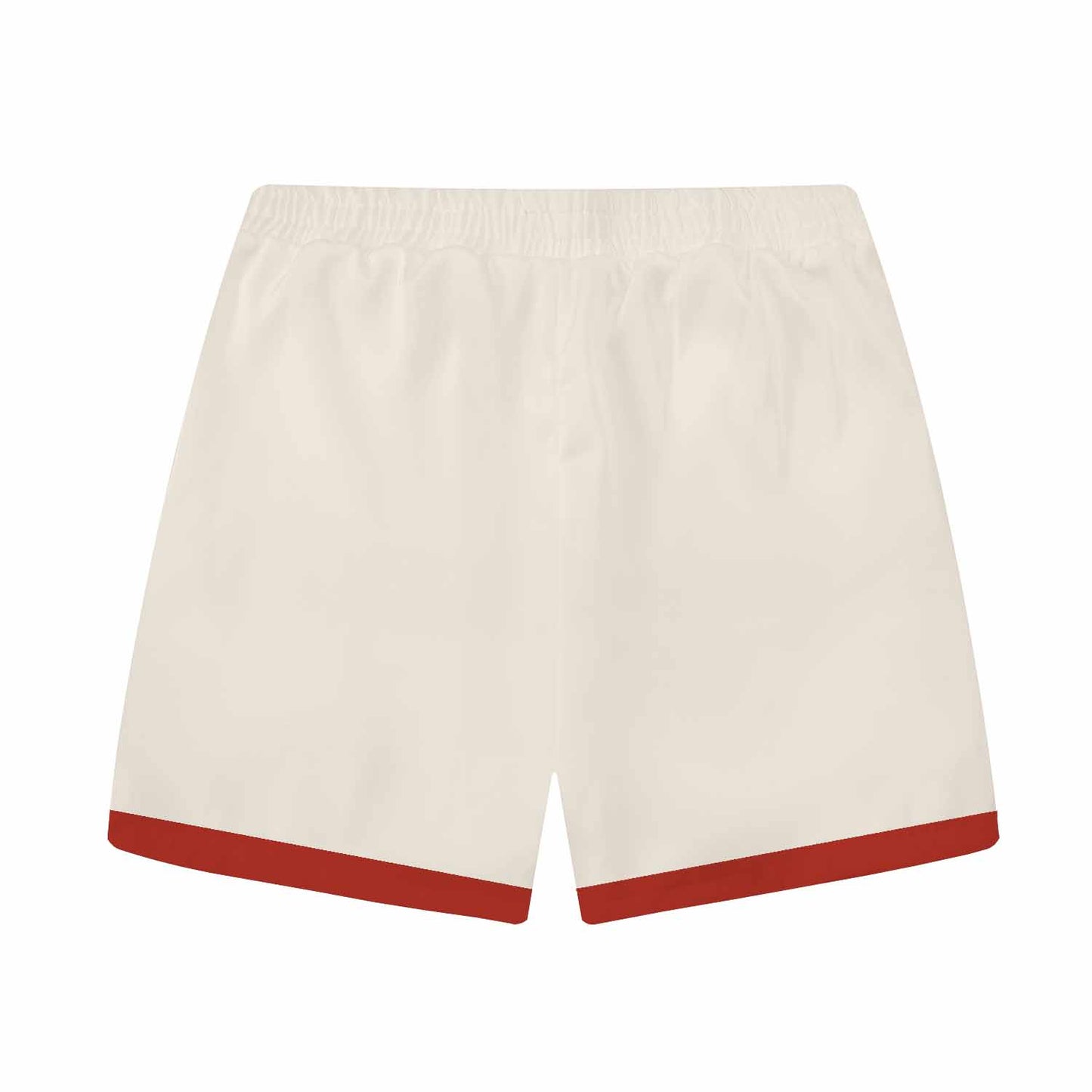 Red Chili Pepper Casual Elastic Band Casual Shorts
