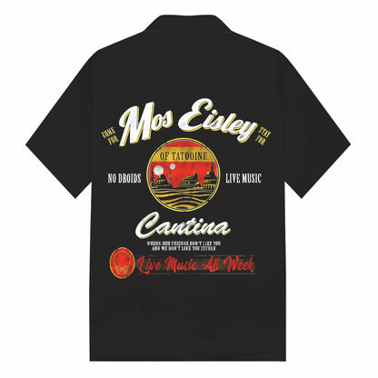 Star Wars Mos Eisley Camp Collar Short Sleeve Shirt