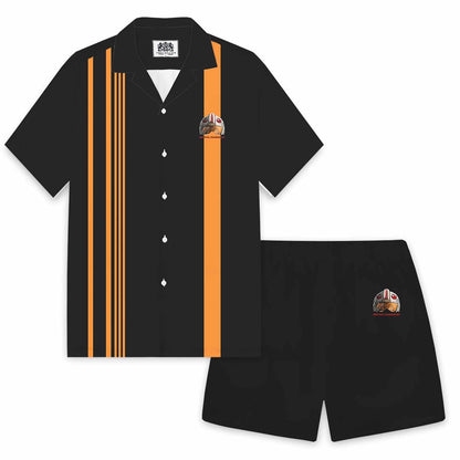 RED FIVE STANDINGBY Camp Collar Short-Sleeved Shirt