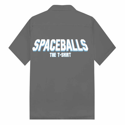 Spaceballs The T-Shirt Camp Collar Short-Sleeved Shirt