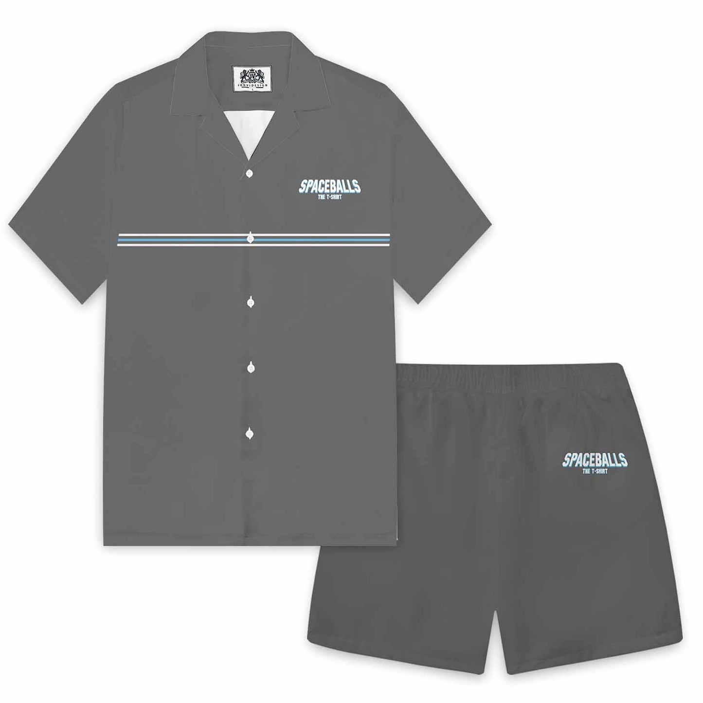 Spaceballs The T-Shirt Elastic Band Casual Shorts
