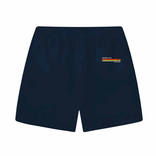 Rebel Scum 1977 Elastic Band Casual Shorts