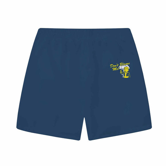 Don’t Blame Me Print Elastic Band Casual Shorts