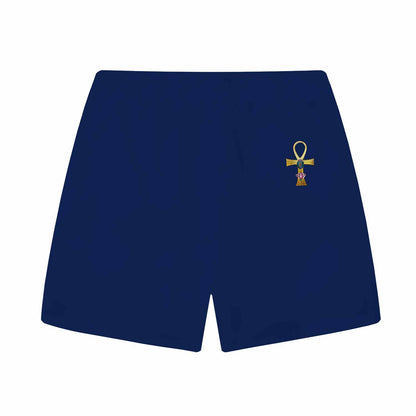 Ancient Egyptian Sacred Cat Casual Elastic Waist Shorts