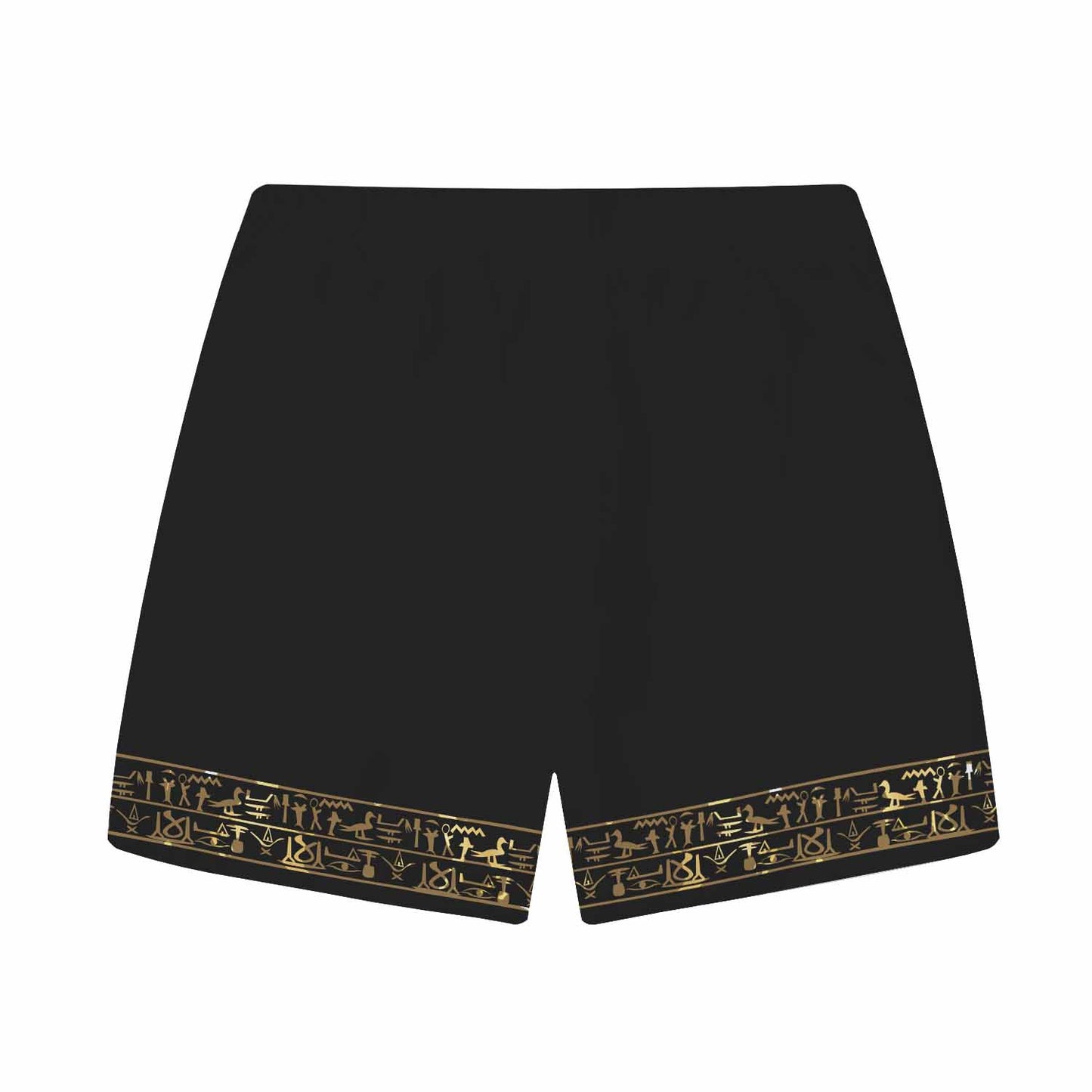 Ancient Egyptian Anubis Art Casual Elastic Waist Shorts