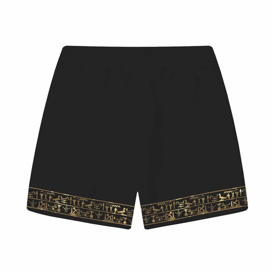 Ancient Egyptian Anubis Art Casual Elastic Waist Shorts