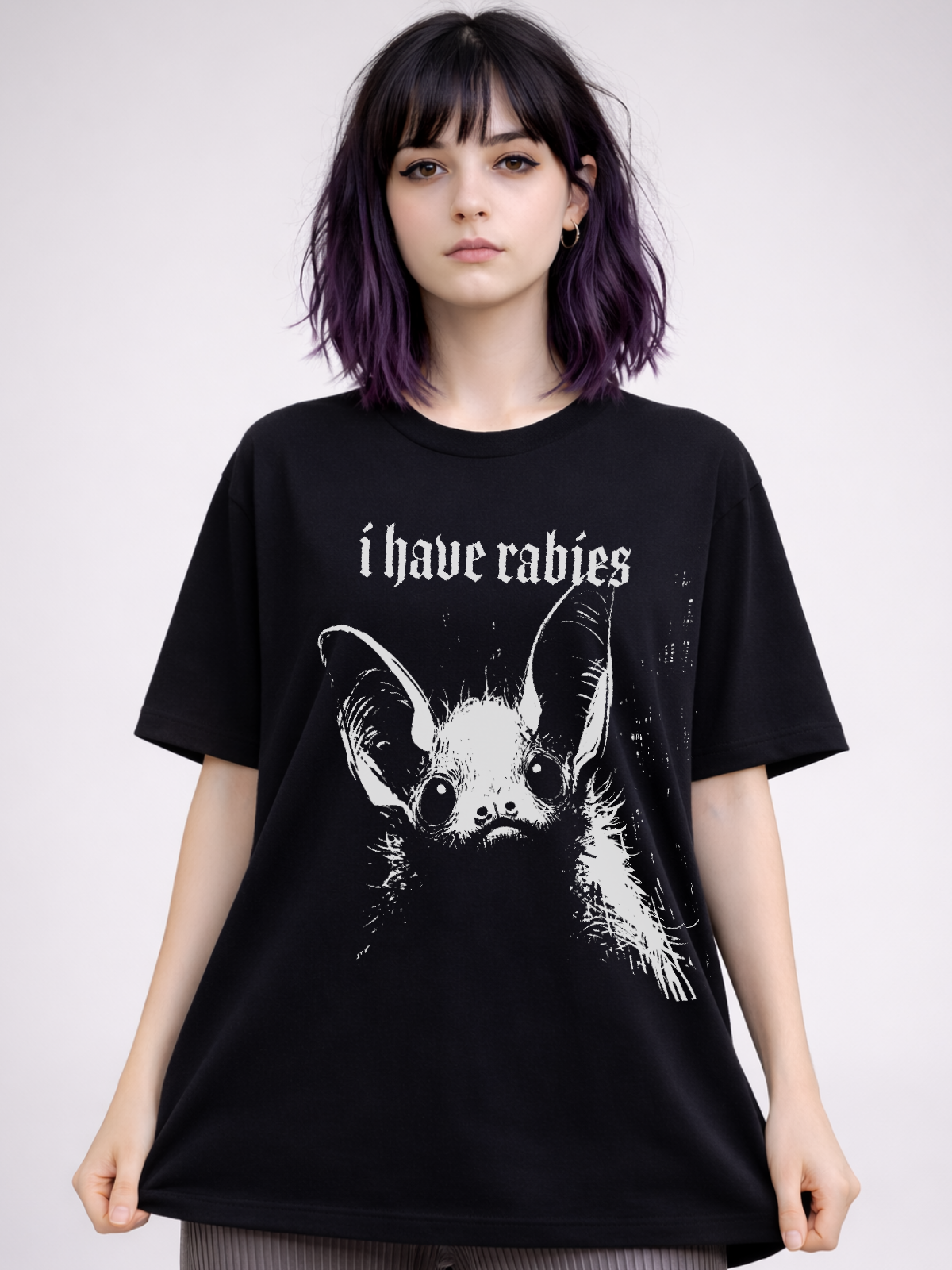 I Have Rabies Bat Shirt