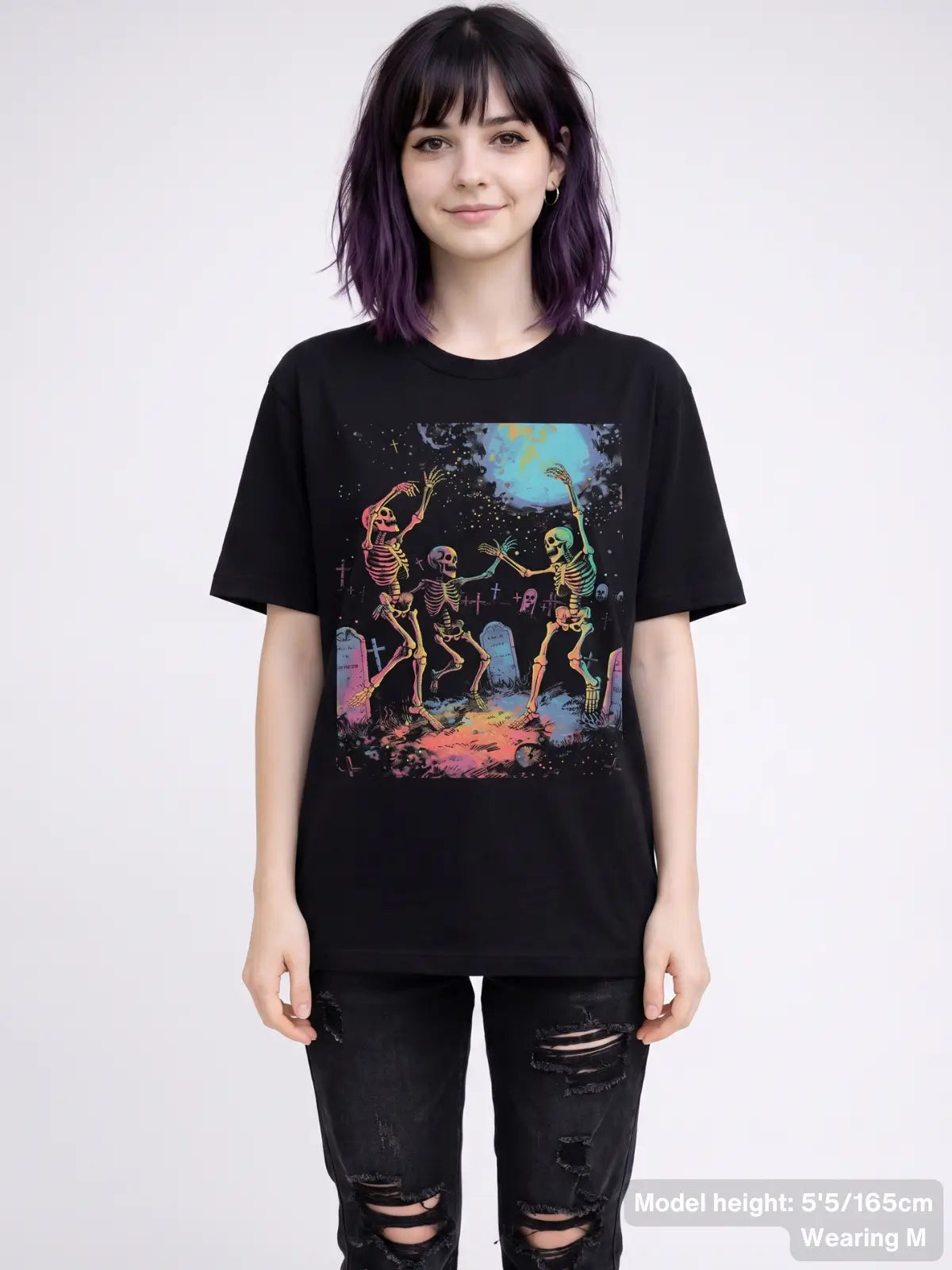 Dancing Skeletons Halloween T-Shirt