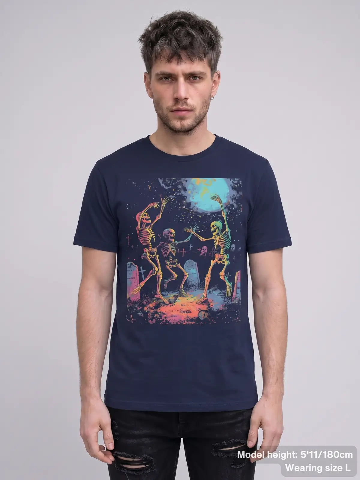 Dancing Skeletons Halloween T-Shirt
