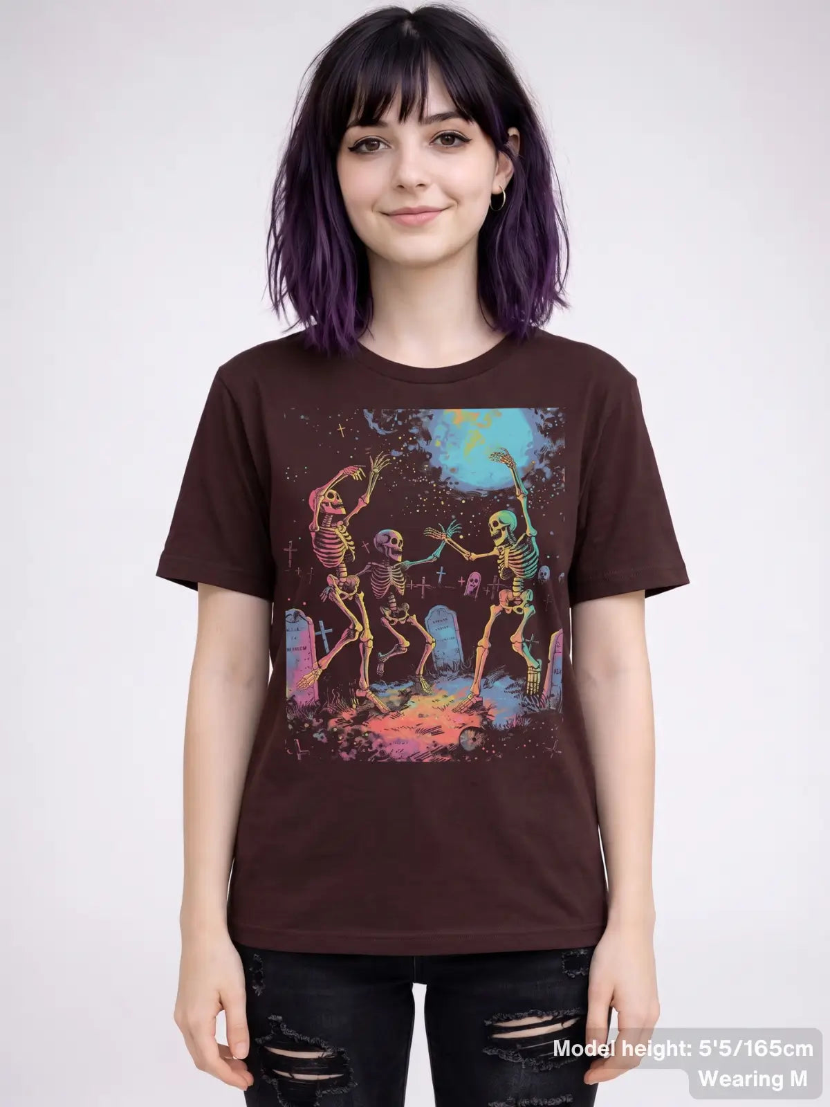 Dancing Skeletons Halloween T-Shirt