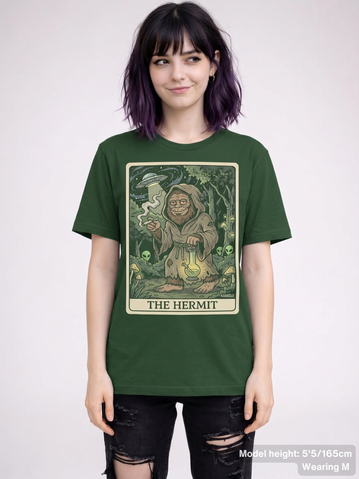 "The Hermit" Bigfoot Stoner Tee
