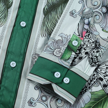 Nature Animal Button Down Shirt Jonvidesign