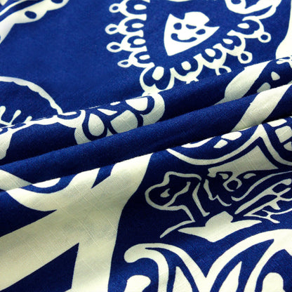 Paisley Stripe Print Short Sleeve Shirt for Men Jonvidesign