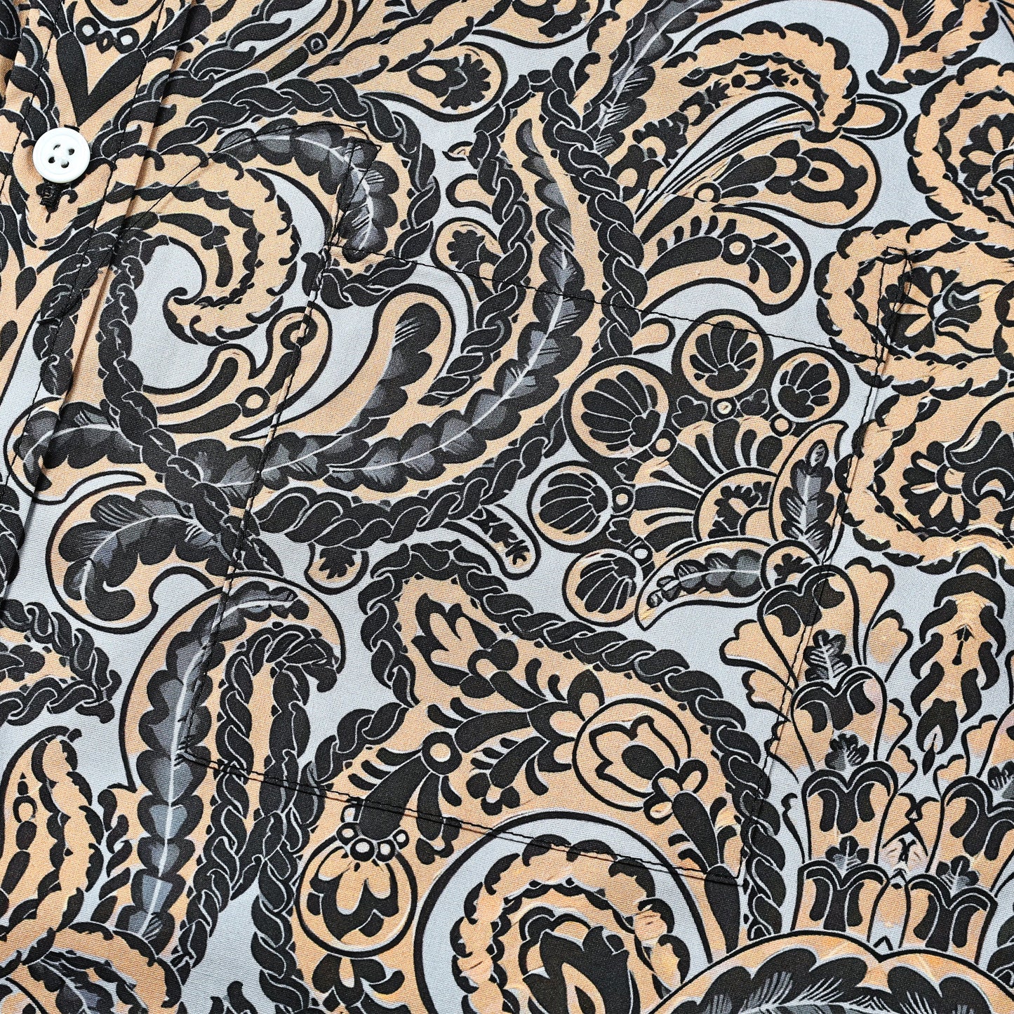 Tribal Paisley Print Long Sleeve Shirt Jonvidesign