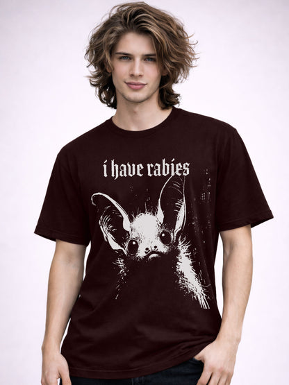 I Have Rabies Bat Shirt