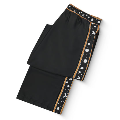 Halloween Bogy Casual Trousers With Elastic Waistband
